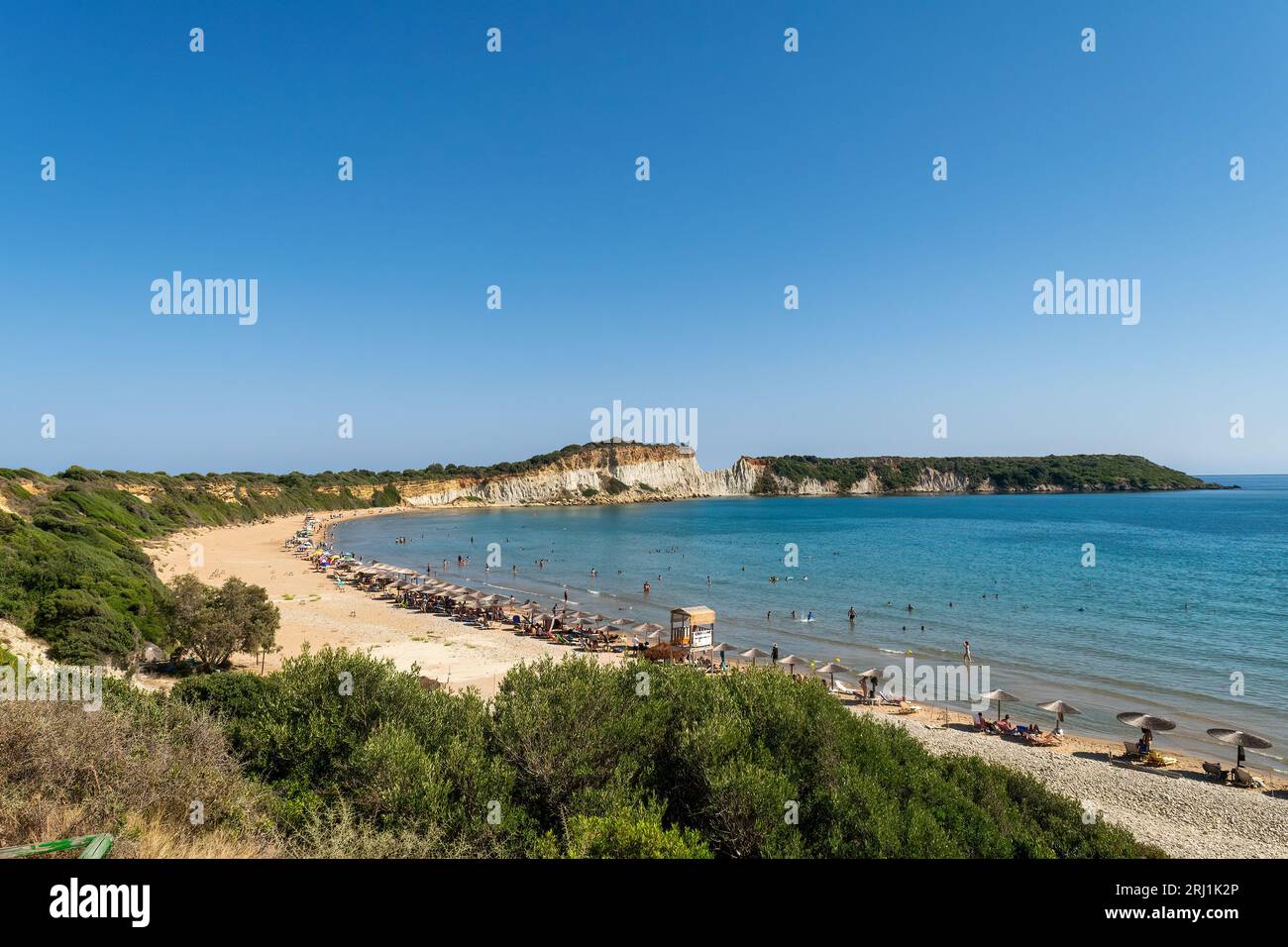 Zakynthos greece high white hi-res stock photography and images - Alamy