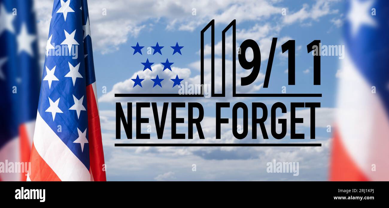 Never forget the fallen patriot day september 11 stock photo alamy