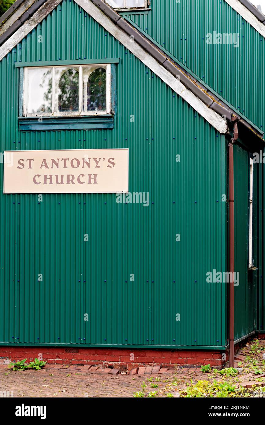 Trafford Manchester UK 6 Aug 2023 St Anthonys Church in Trafford Park