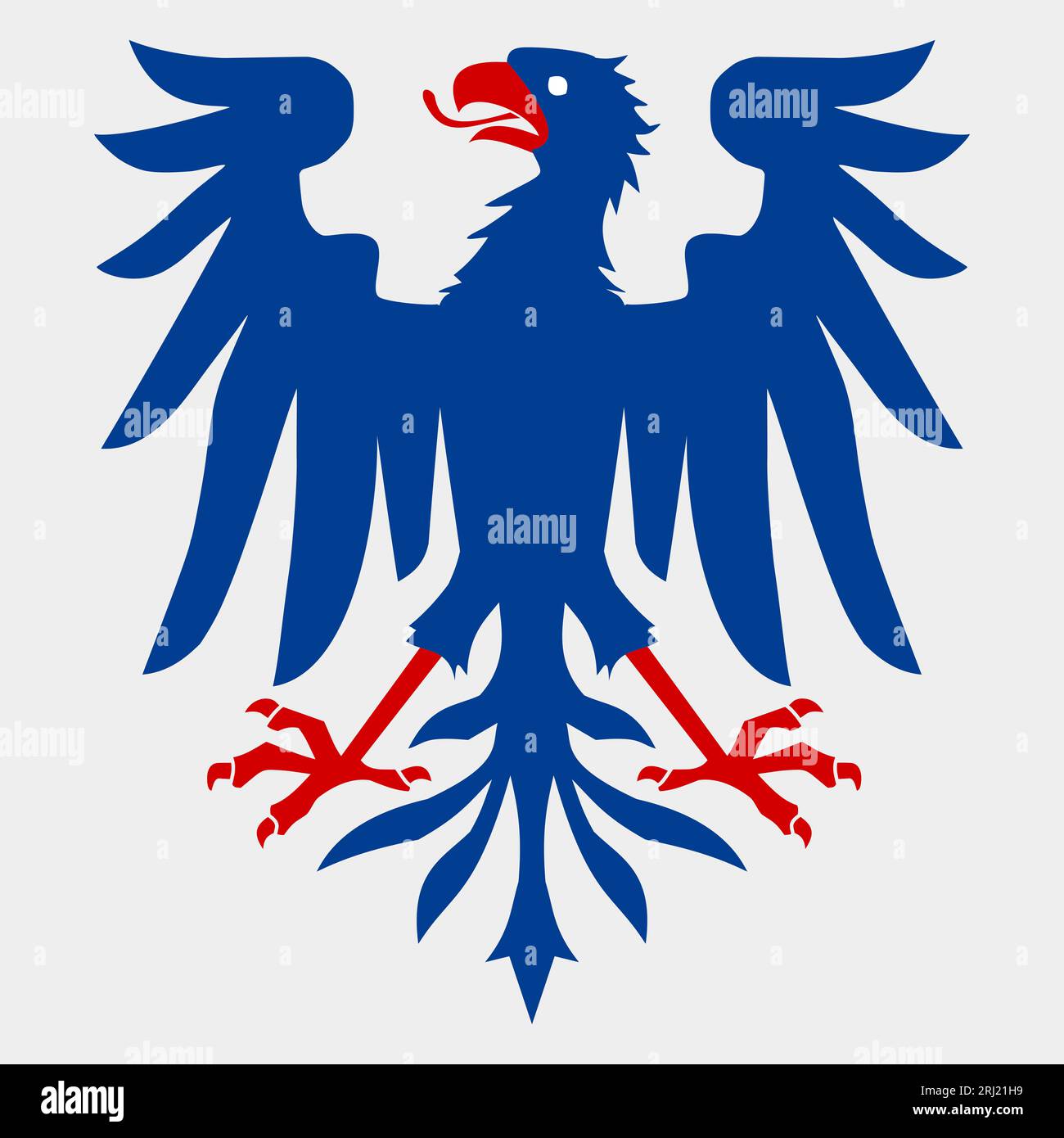 County flag of Varmland County Stock Photo - Alamy