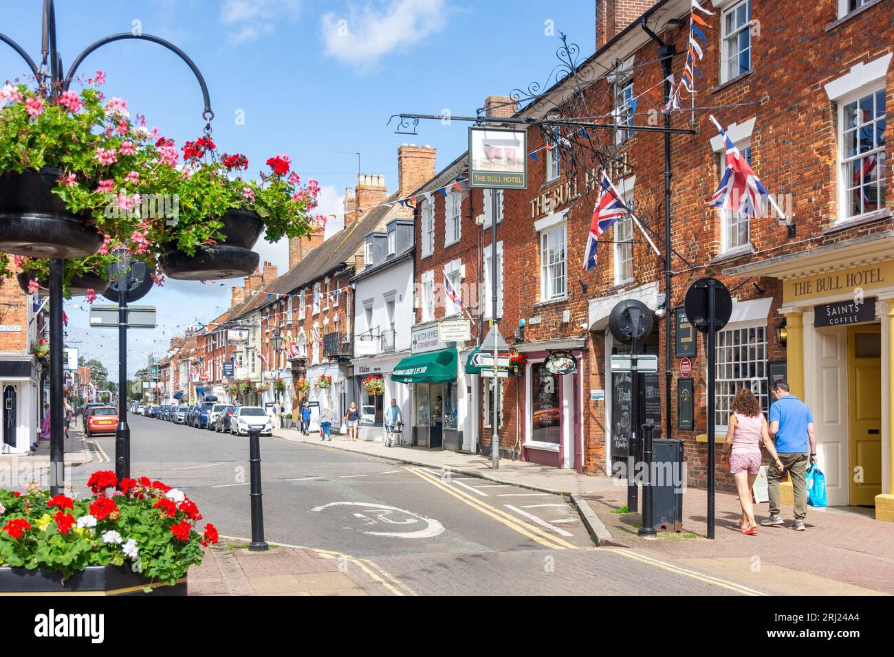High Street, Stony Stratford, Buckinghamshire, England, United Kingdom