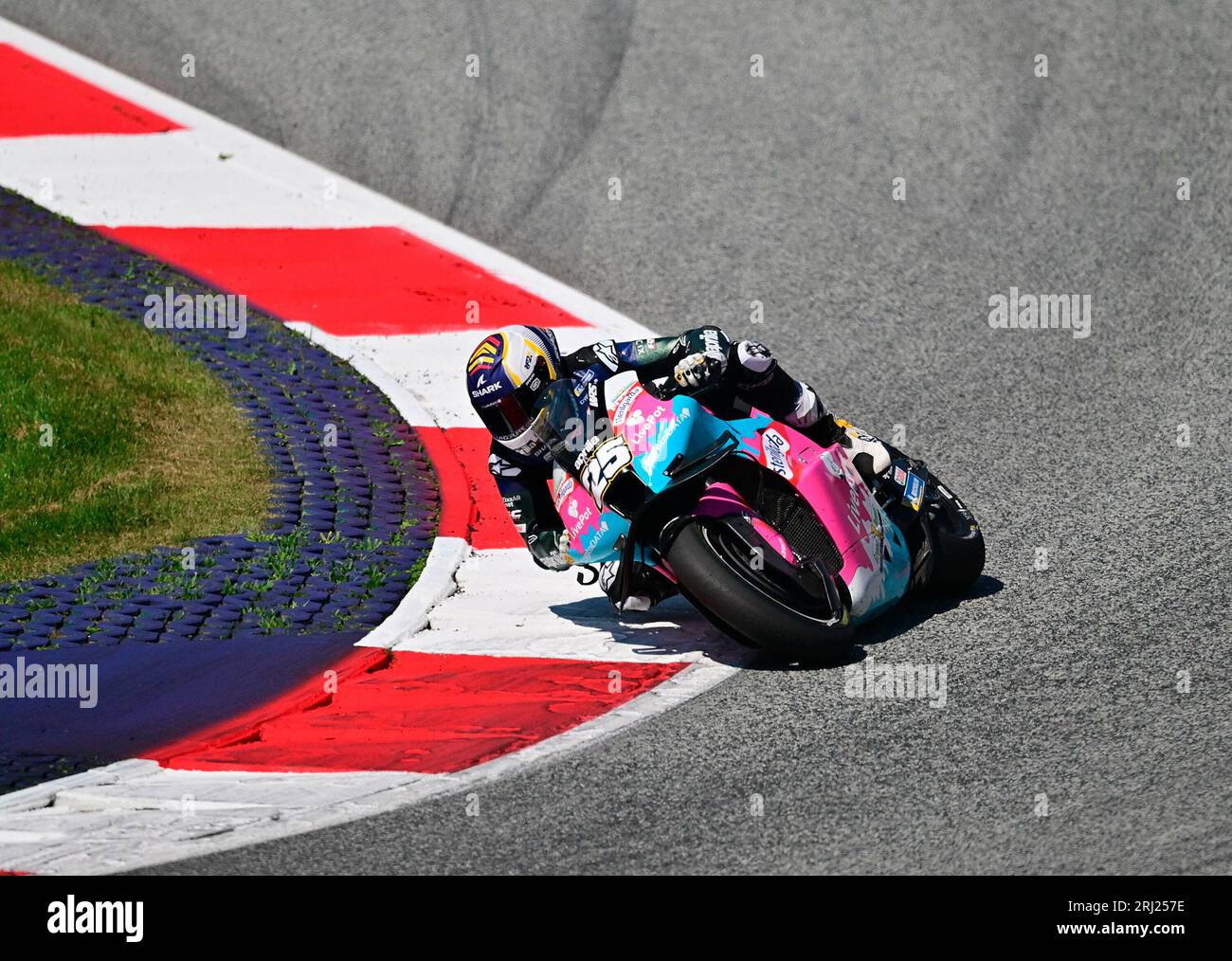 August 20th, 2023, Red Bull Ring, Spielberg, CryptoDATA Motorbike Grand  Prix of Austria 2023, in the picture Raul Fernandez from Spain, CryptoDATA  Aprilia RNF MotoGP Team Stock Photo - Alamy