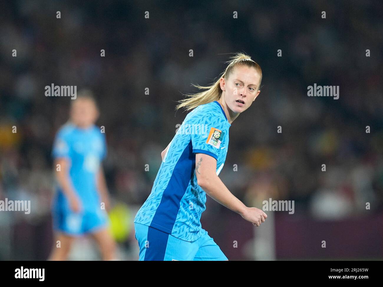 August 20 2023: Keira Walsh (England) looks on during a FiFA Womens World Cup Final game, Spain versus England, at Olympic Stadium, Sydney, Australia. Kim Price/CSM Stock Photo