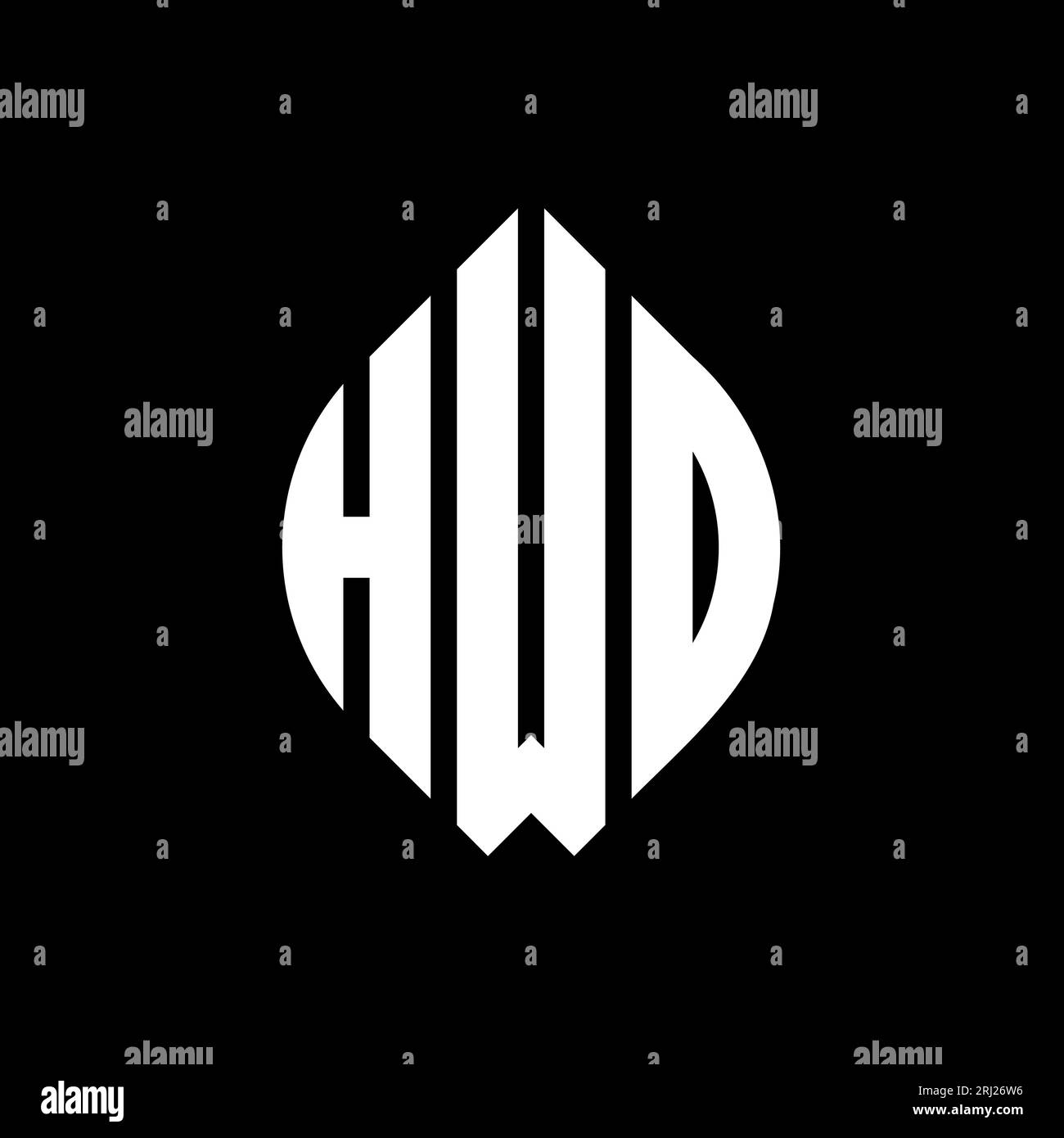 Hwd logo design hi-res stock photography and images - Alamy