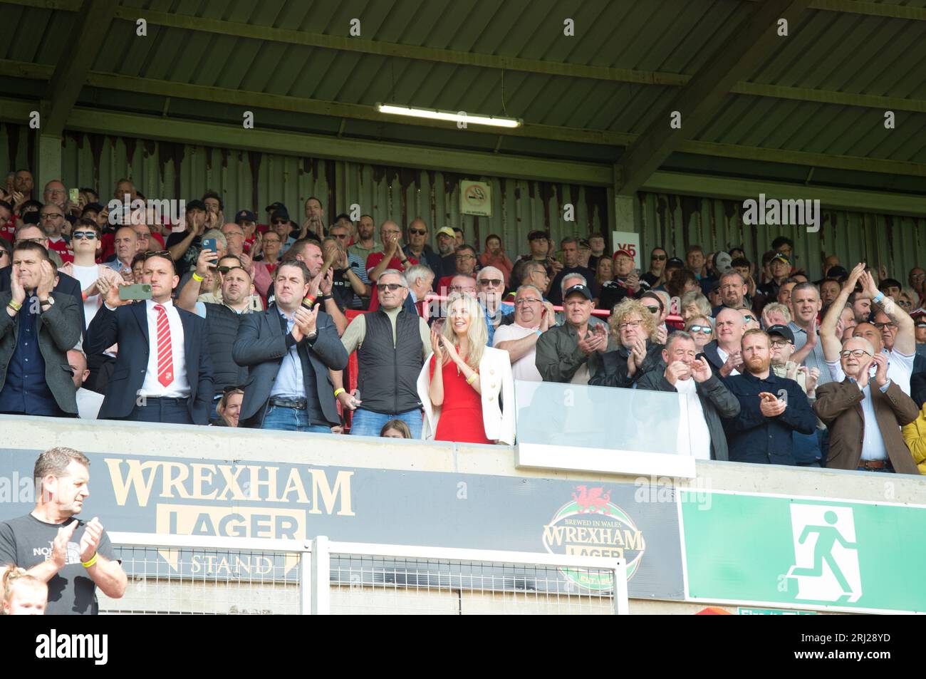 Leila Russack, Wrexham AFC v Swindon Town played at Wrexham 90 mins of action ending  5 all draw (Terry Scott / SPP) Stock Photo