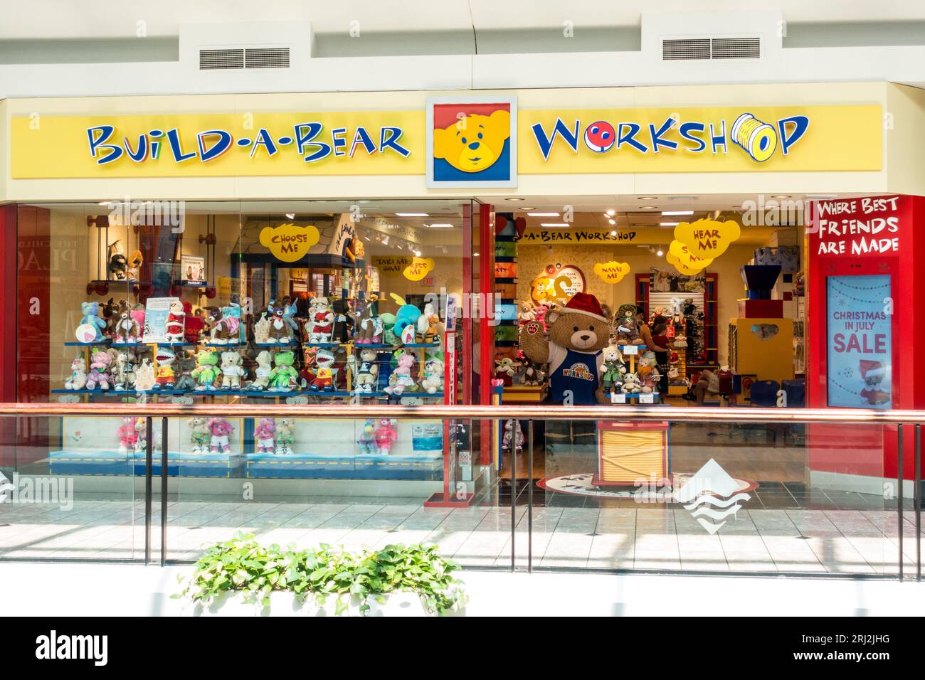 Build a Bear Workshop store front Stock Photo