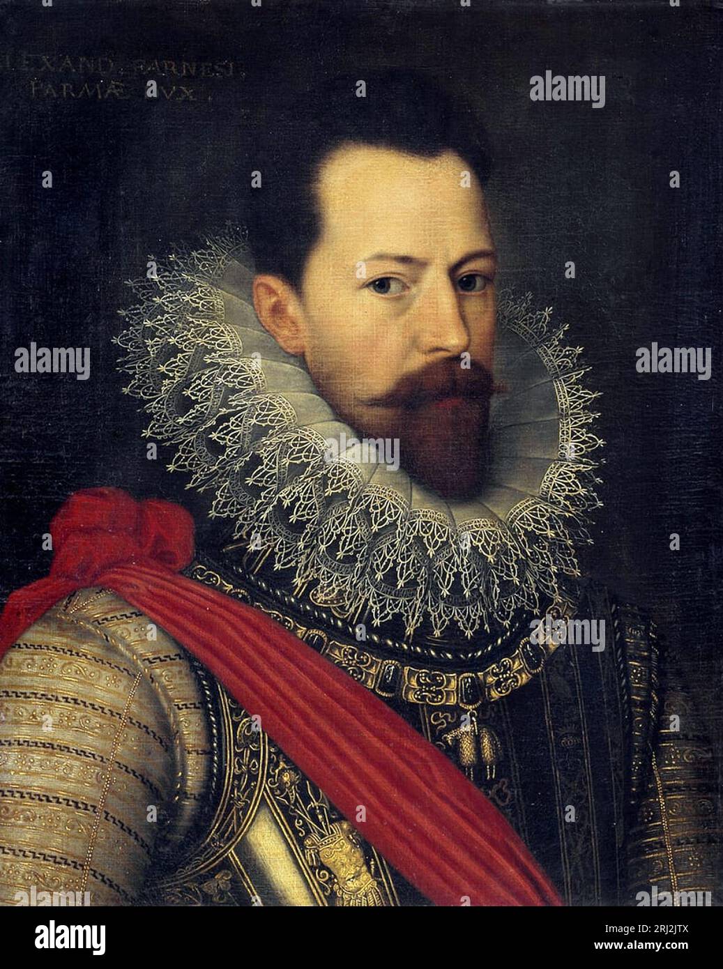 Portrait of the condottiere Alexander (Alessandro) Farnese, Duke of