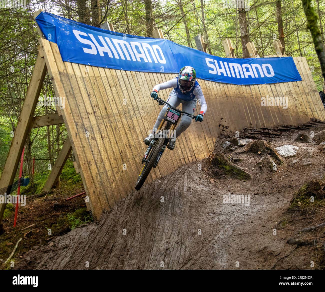 World downhill mountain bike championship, Fort William Stock Photo Alamy