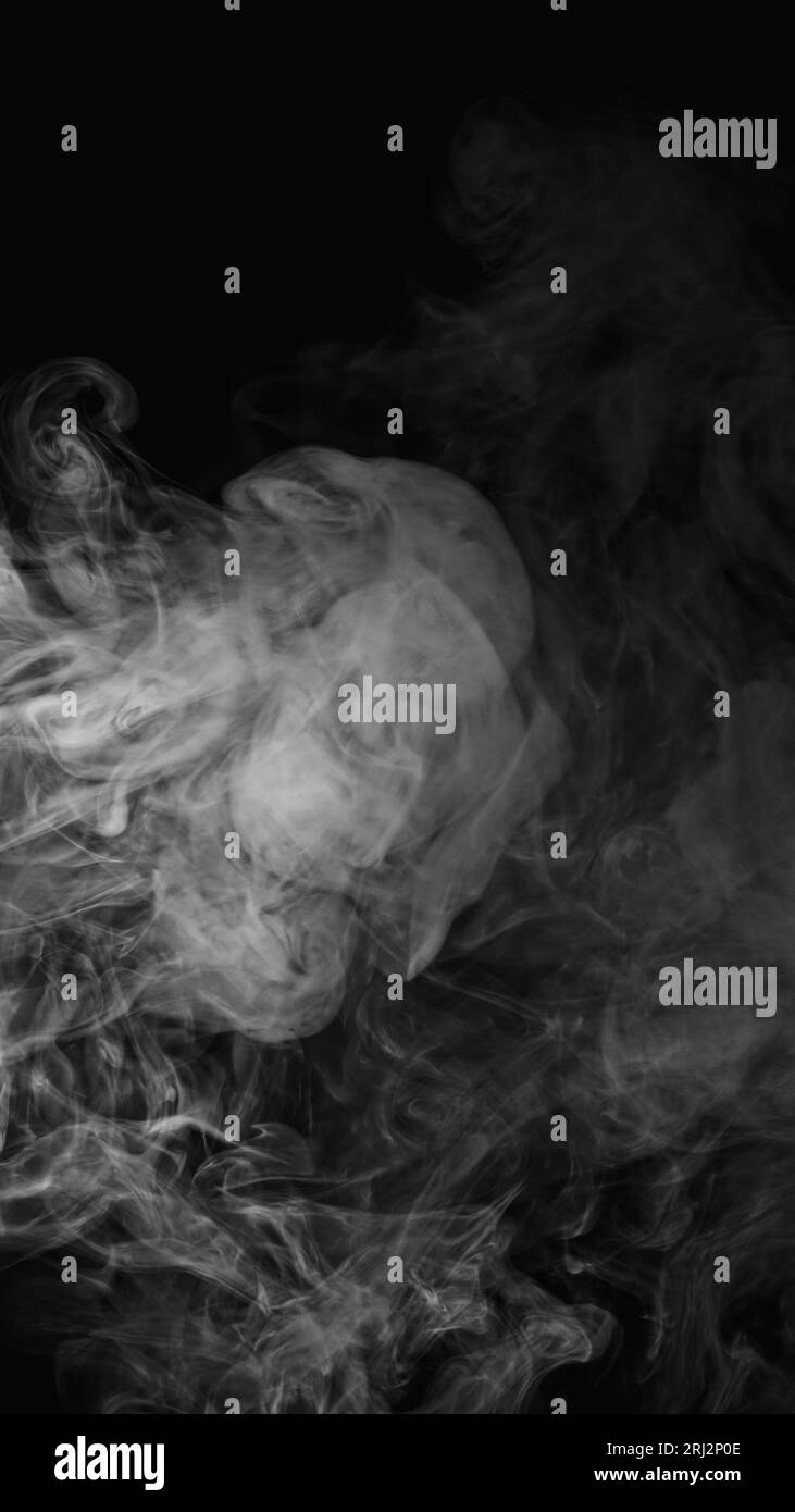Smoke background vapor cloud smog exhaust dark Stock Photo Alamy