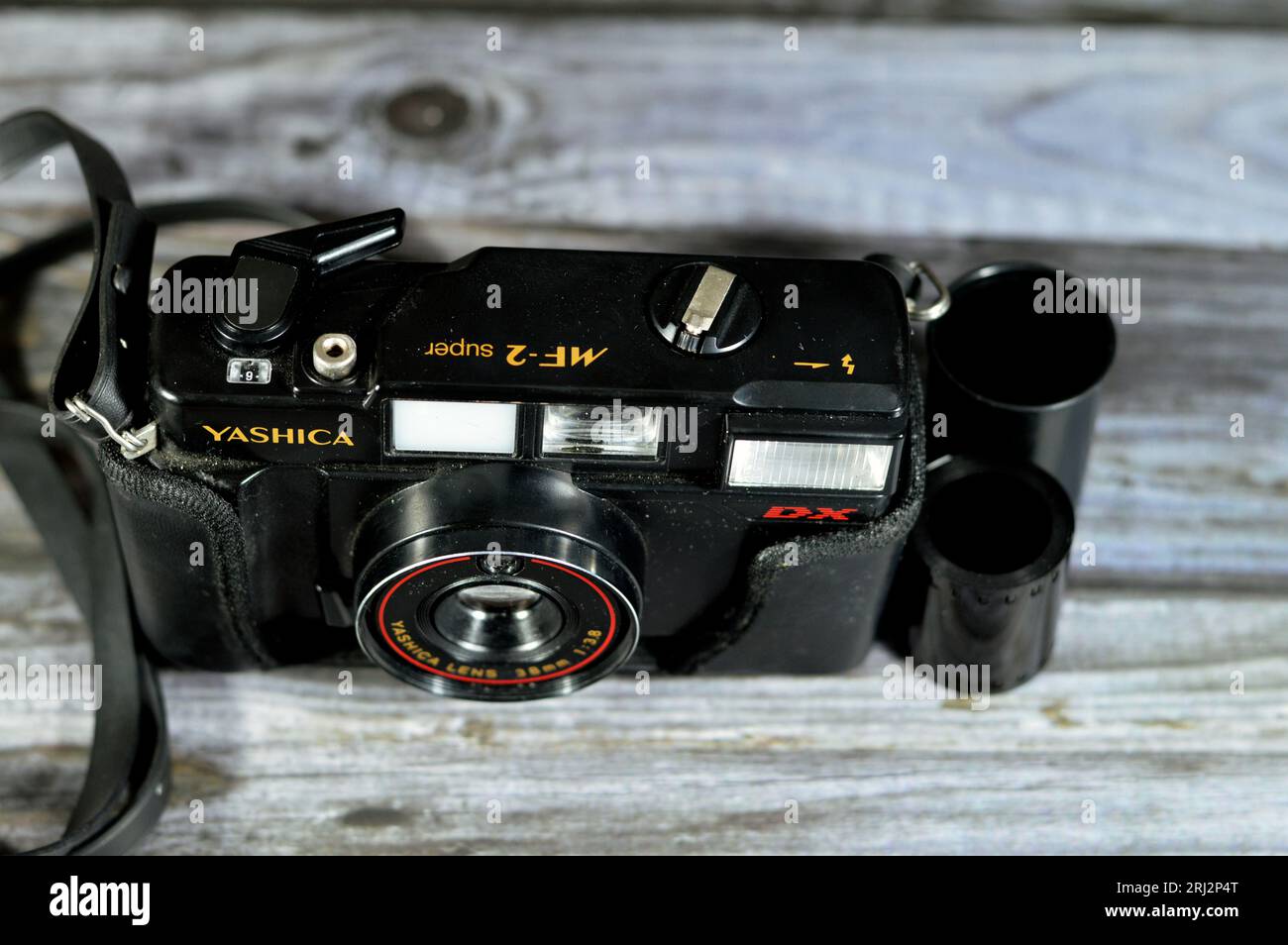 Giza, Egypt, August 12 2023 Yashica MF 2 Super reusable film camera