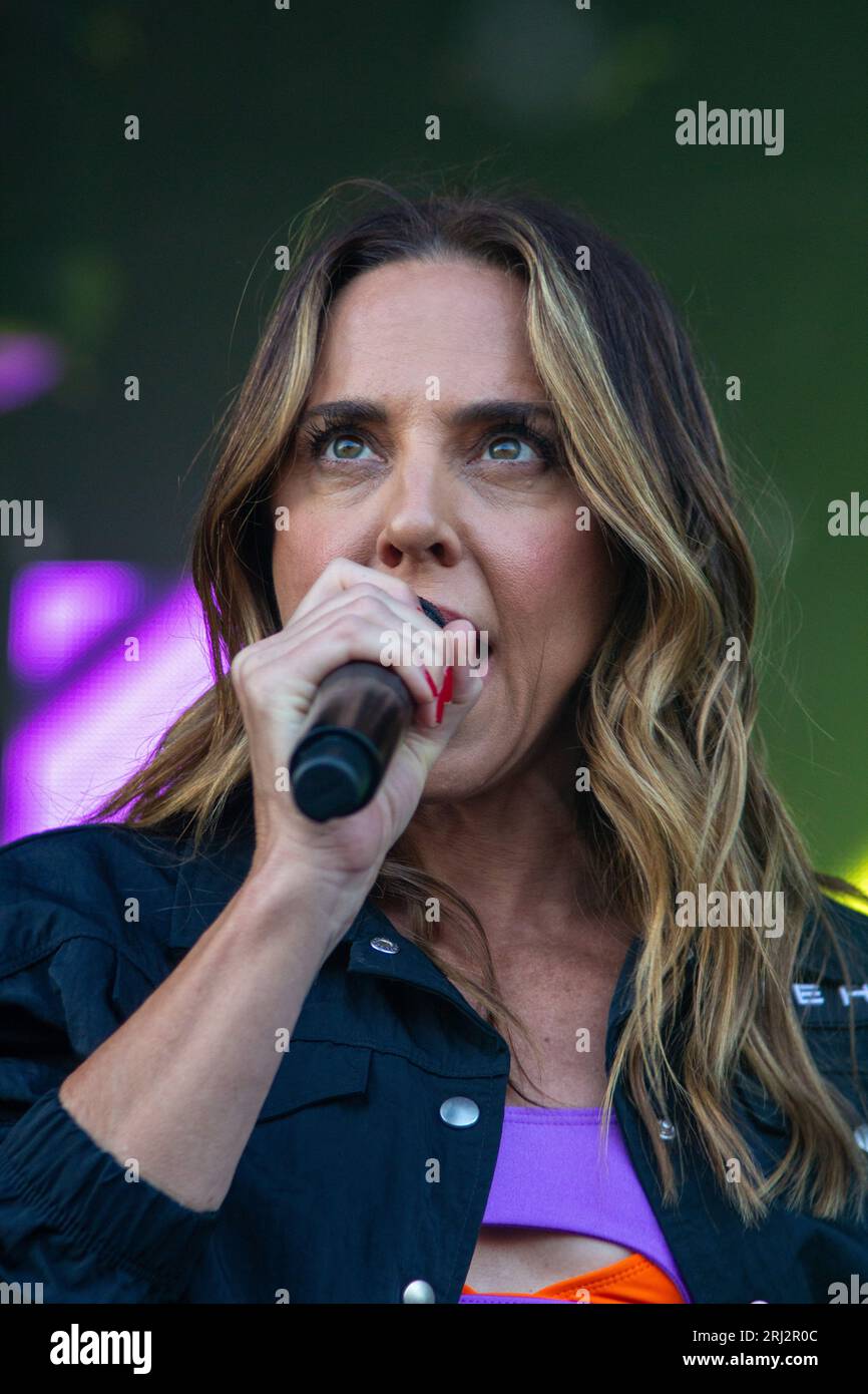 Camp Bestival, Weston Park, Shropshire, UK. 20th Aug, 2023. Mel C