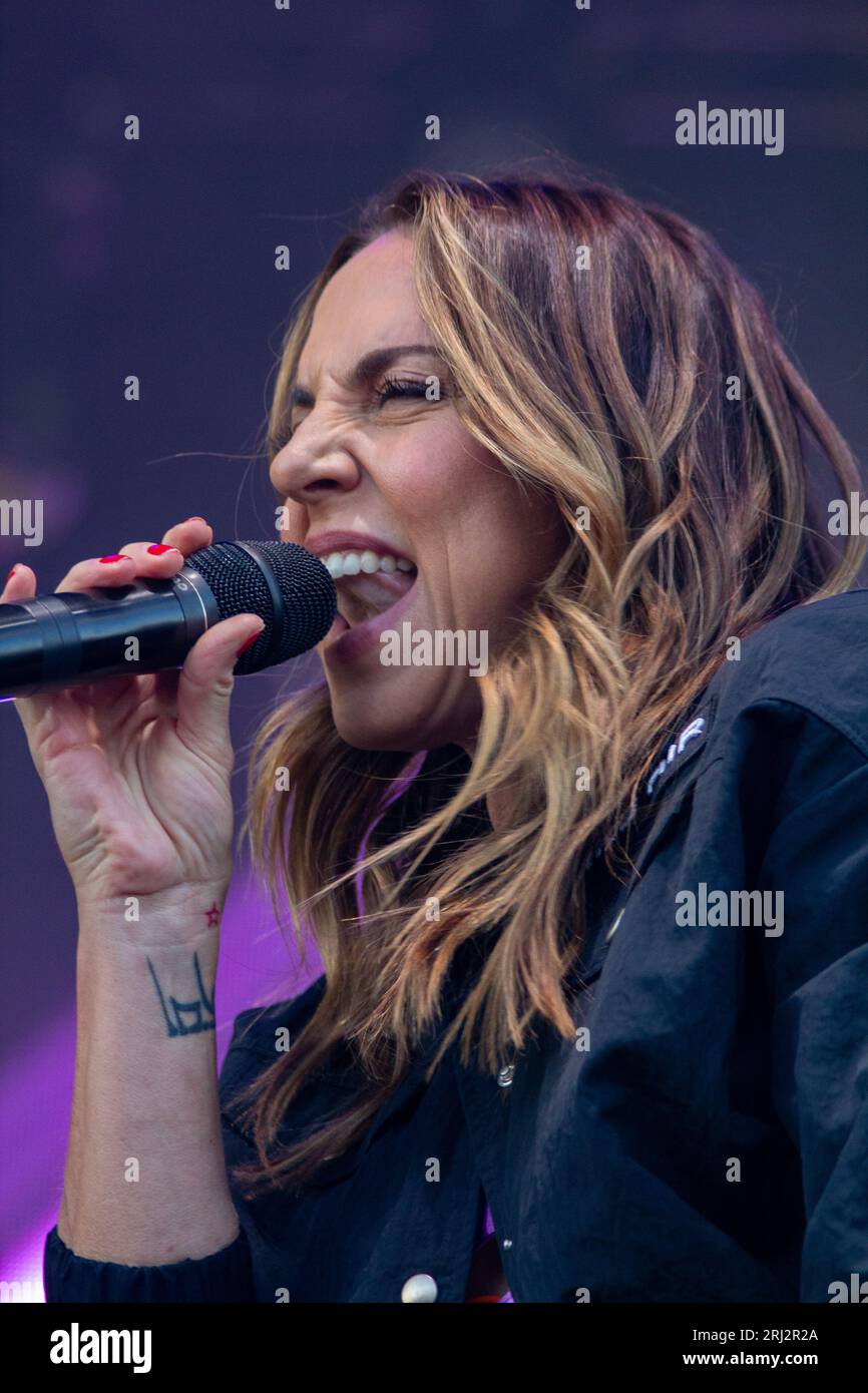 Camp Bestival, Weston Park, Shropshire, UK. 19th Aug, 2023. Mel C