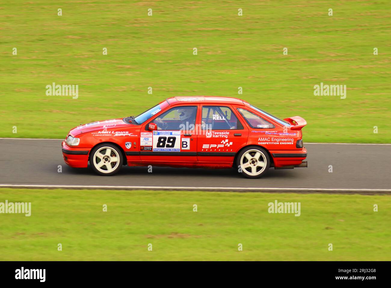 Darlington and District Motor Club at Cadwell Park Stock Photo