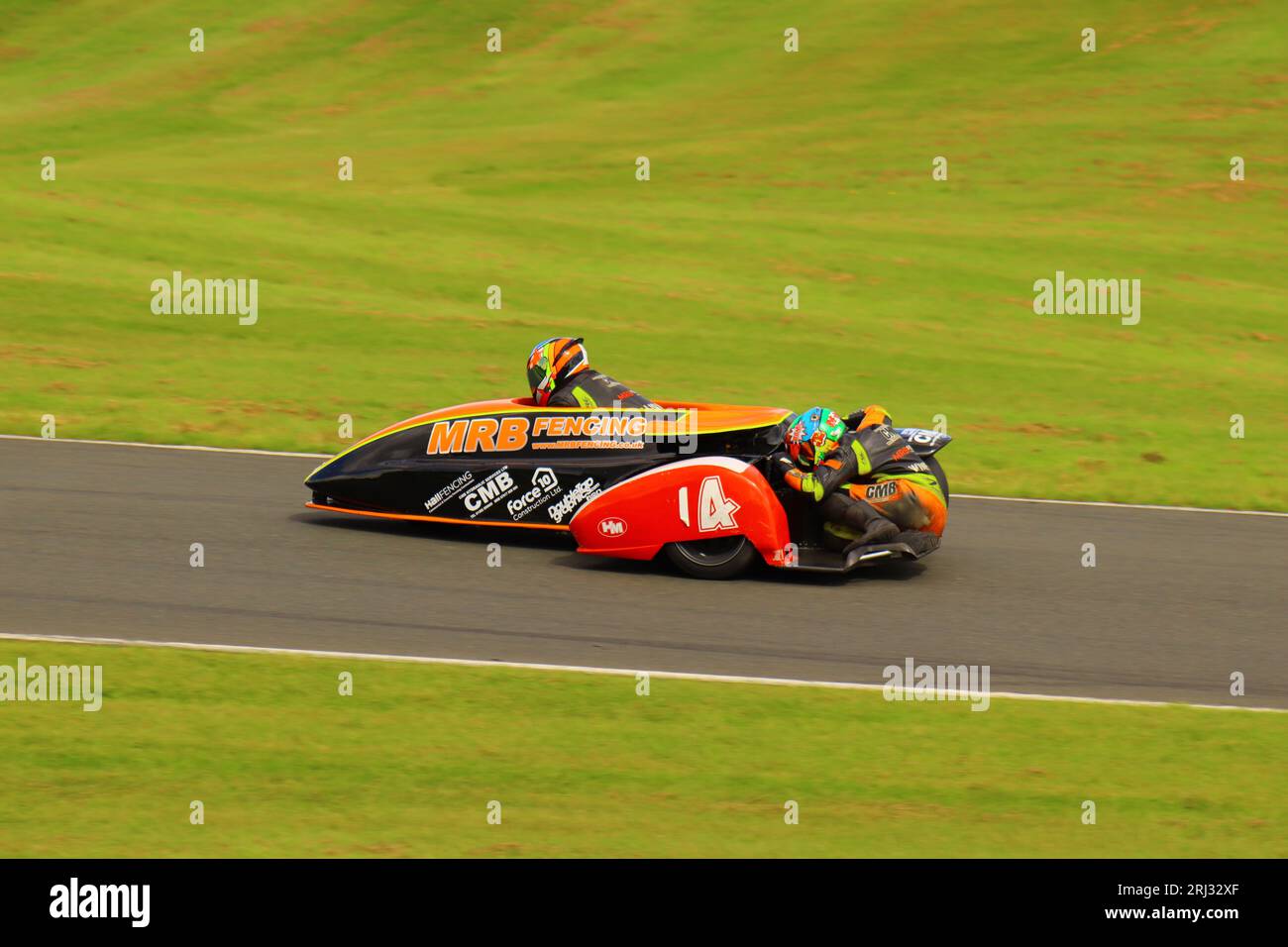 Darlington and District Motor Club at Cadwell Park Stock Photo