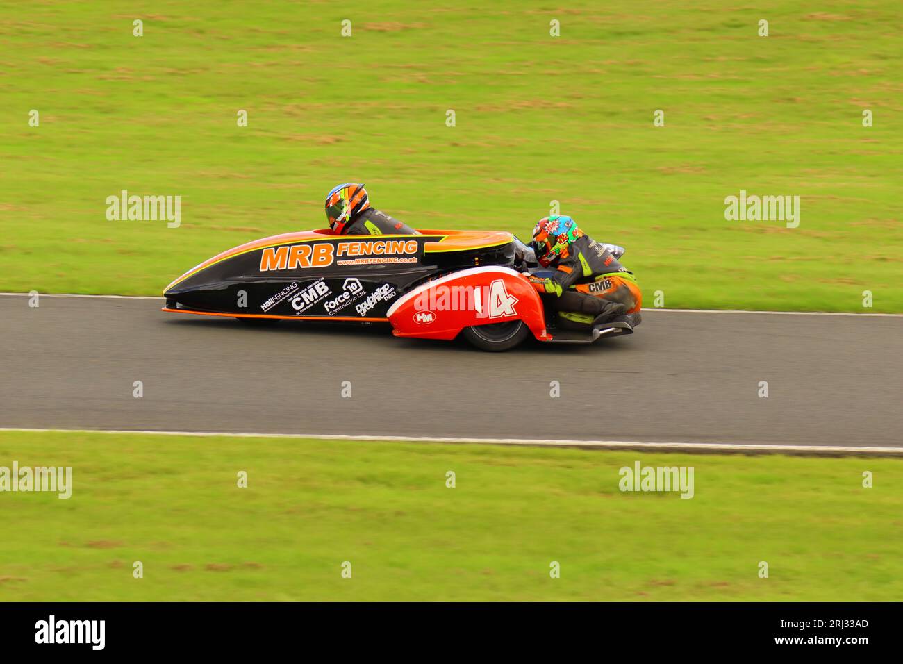 Darlington and District Motor Club at Cadwell Park Stock Photo