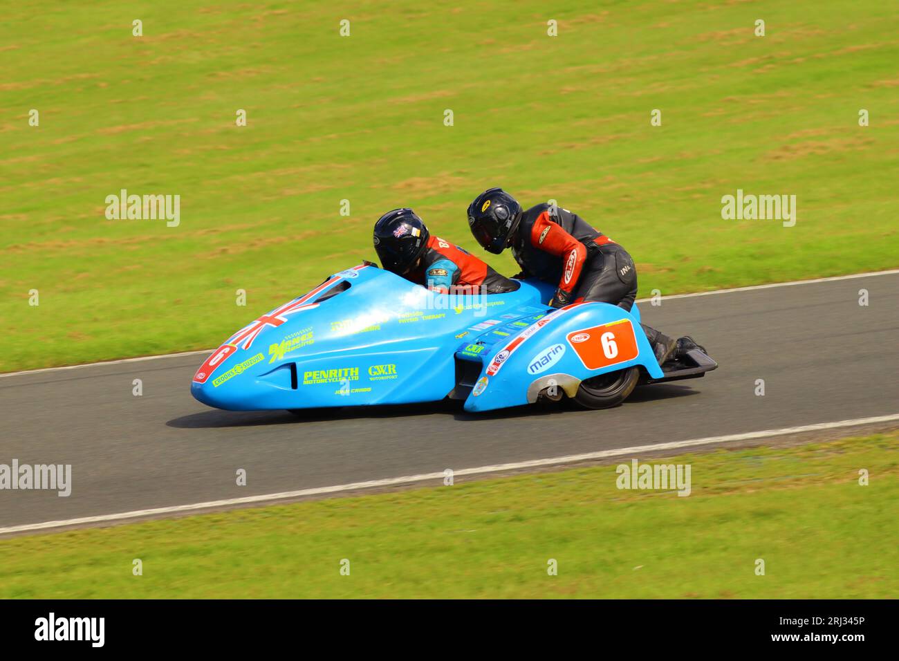 Darlington and District Motor Club at Cadwell Park Stock Photo