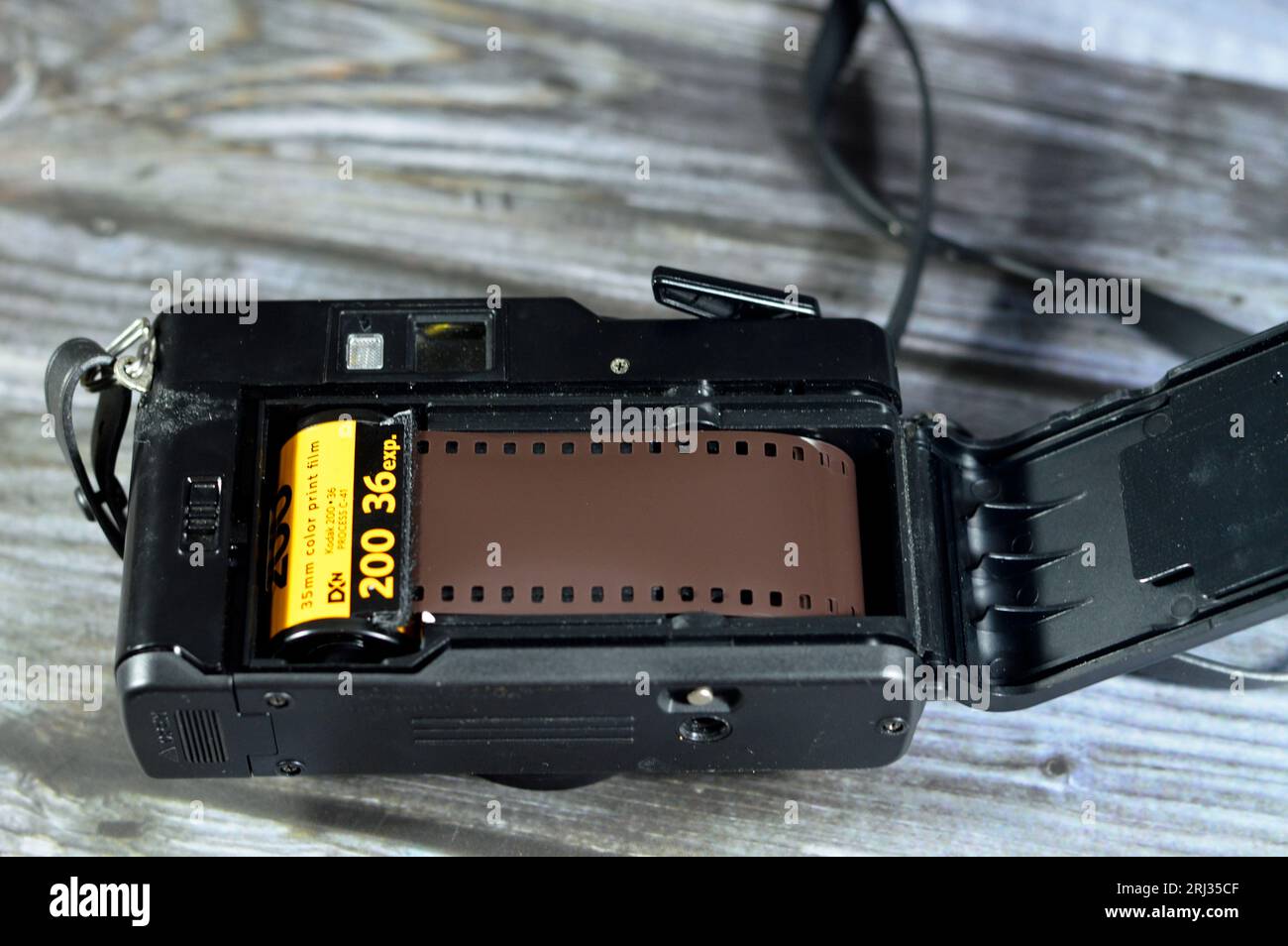 Giza, Egypt, August 12 2023 Yashica MF 2 Super reusable film camera