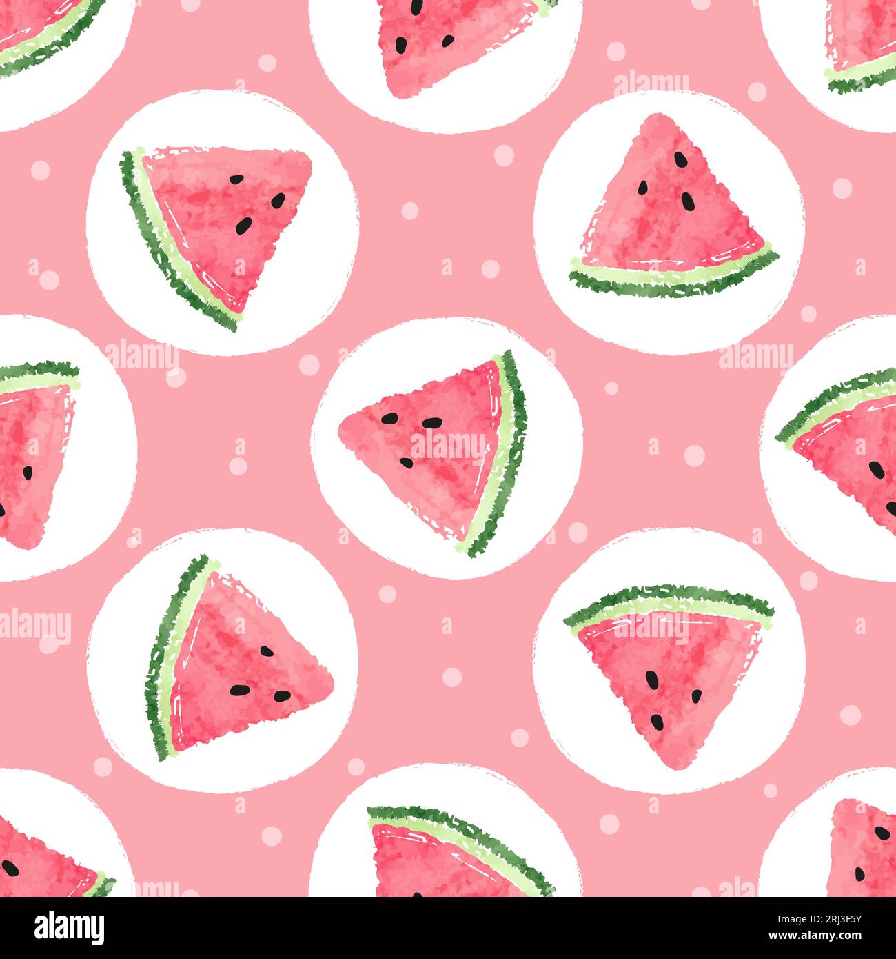Watermelon pattern Stock Vector Images - Alamy
