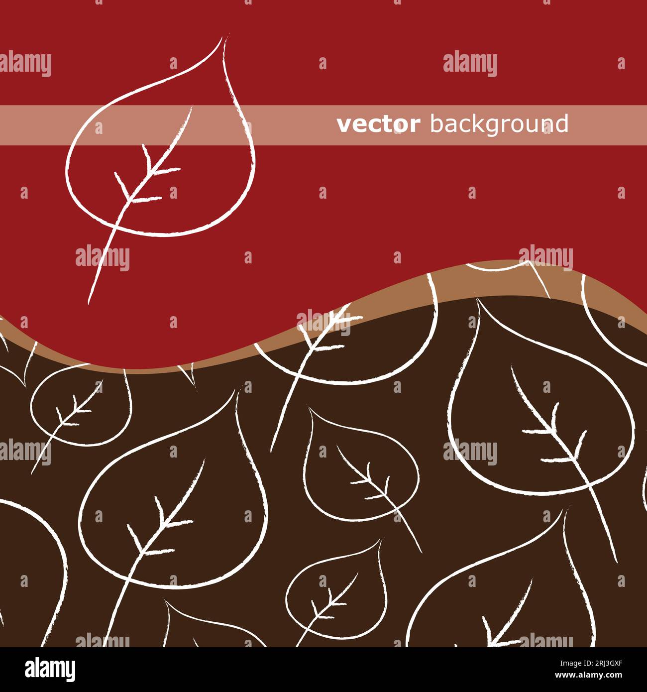 Vector background - autumn theme Stock Vector Image & Art - Alamy