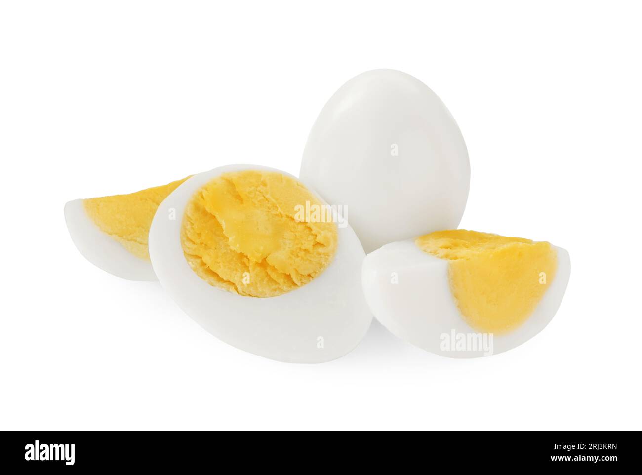 Peeled hard boiled quail eggs on white background Stock Photo Alamy