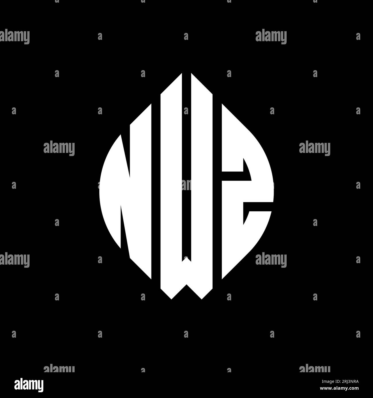 Nwz logo design hires stock photography and images Alamy