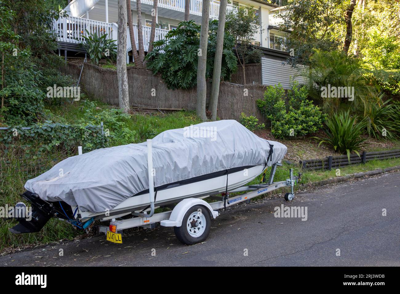 Boat Trailer Chrome With Protective Bra & Auto Check