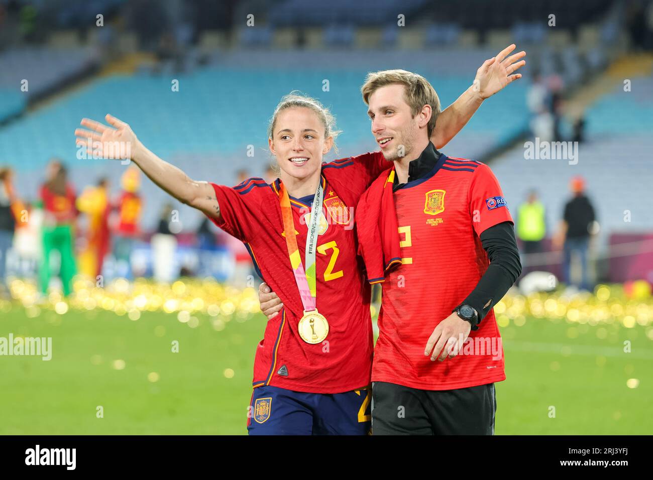 Sydney, Australia, 20th Aug, 2023. Spain vs England FIFA Women's World Cup Finals. Victor Modo Stock Photo