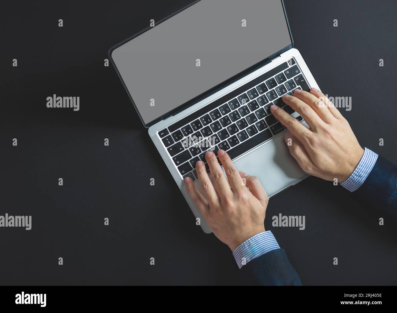 Hand typing computer hi-res stock photography and images - Alamy