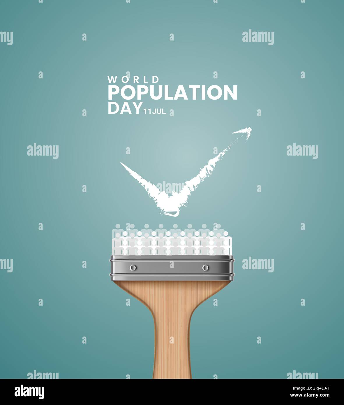 World Population Day, creative concept design for banner, poster, and ...