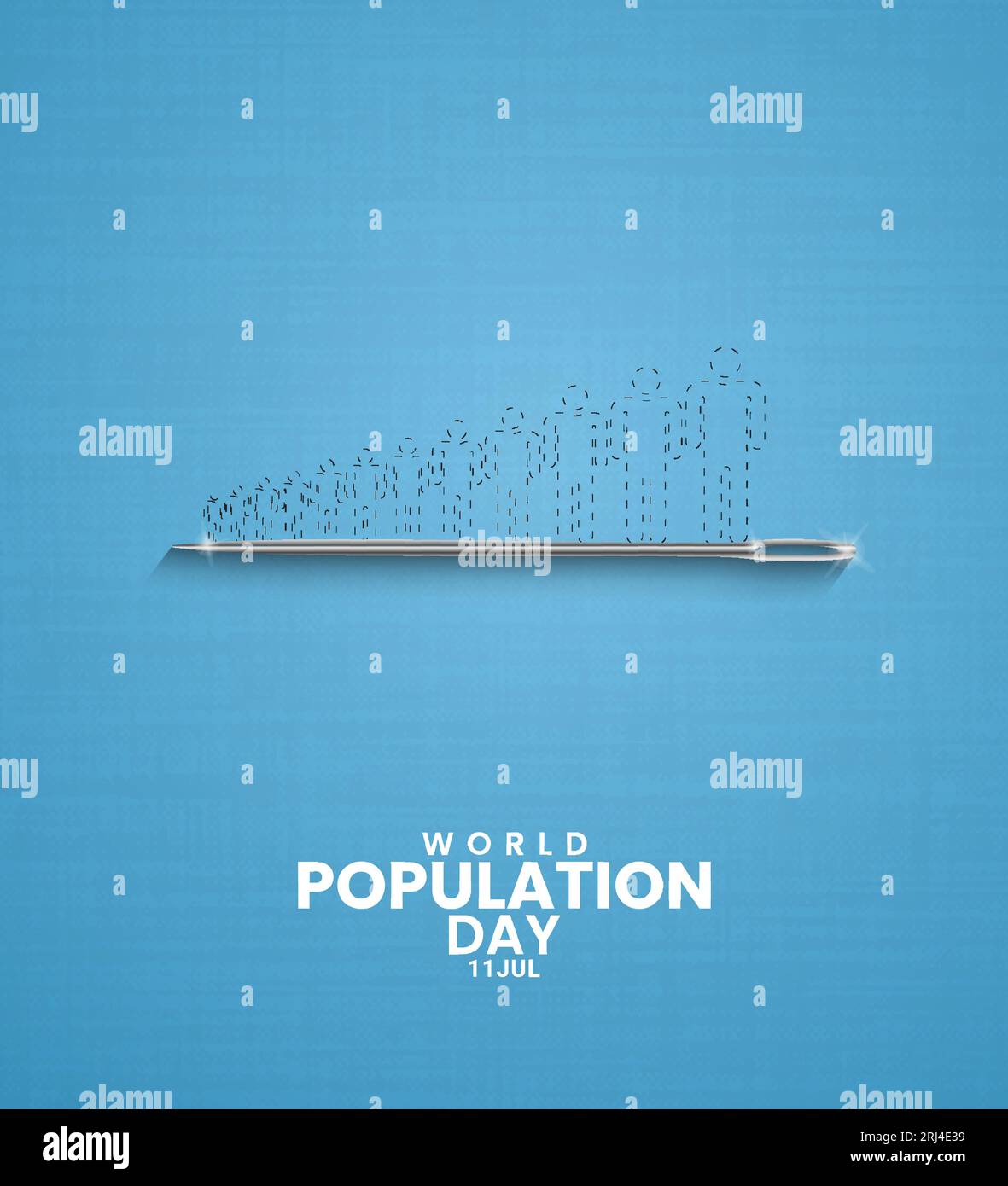 World Population Day, creative concept design for banner, poster, and ...