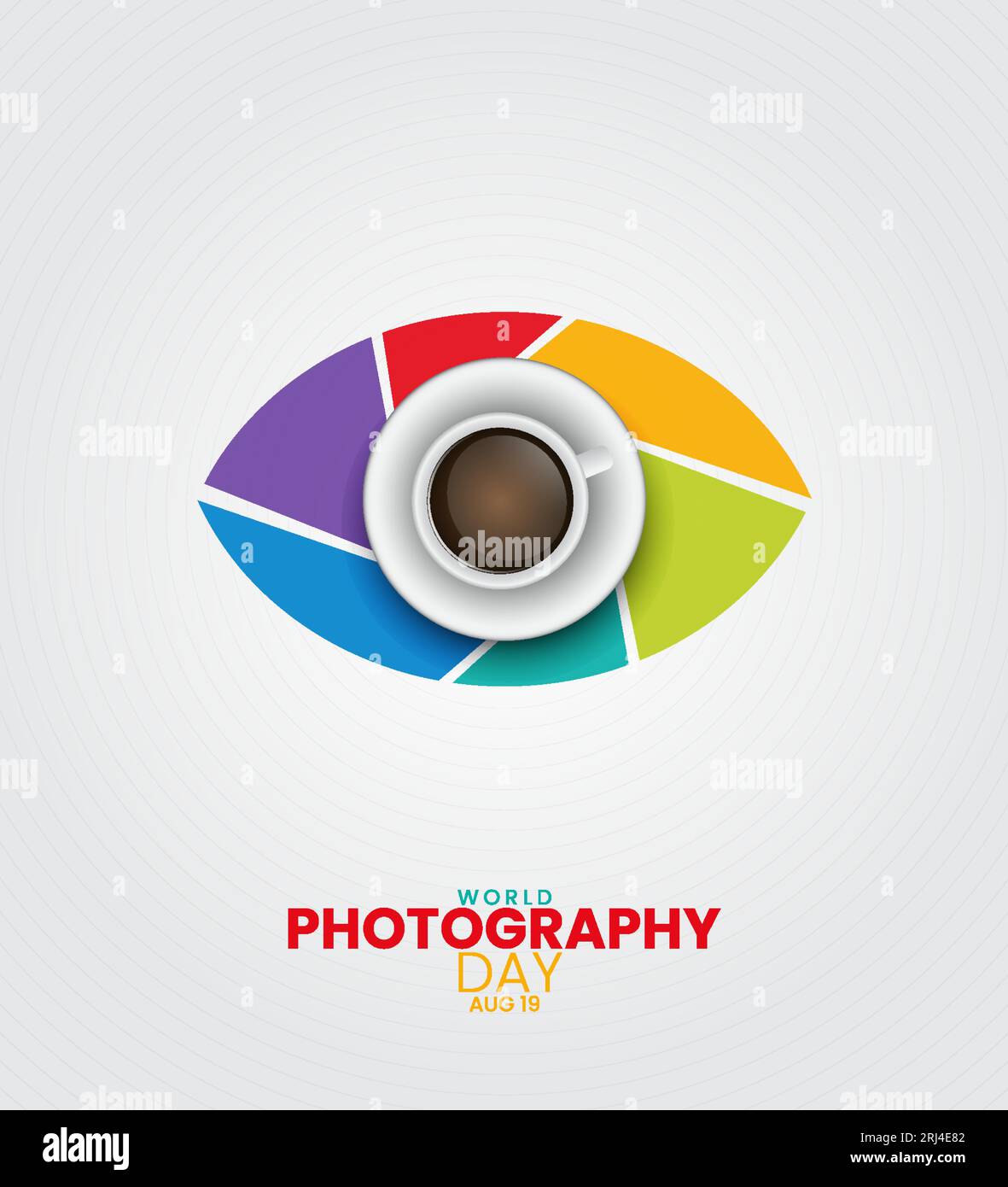 world-photography-day-3d-illustration-stock-vector-image-art-alamy