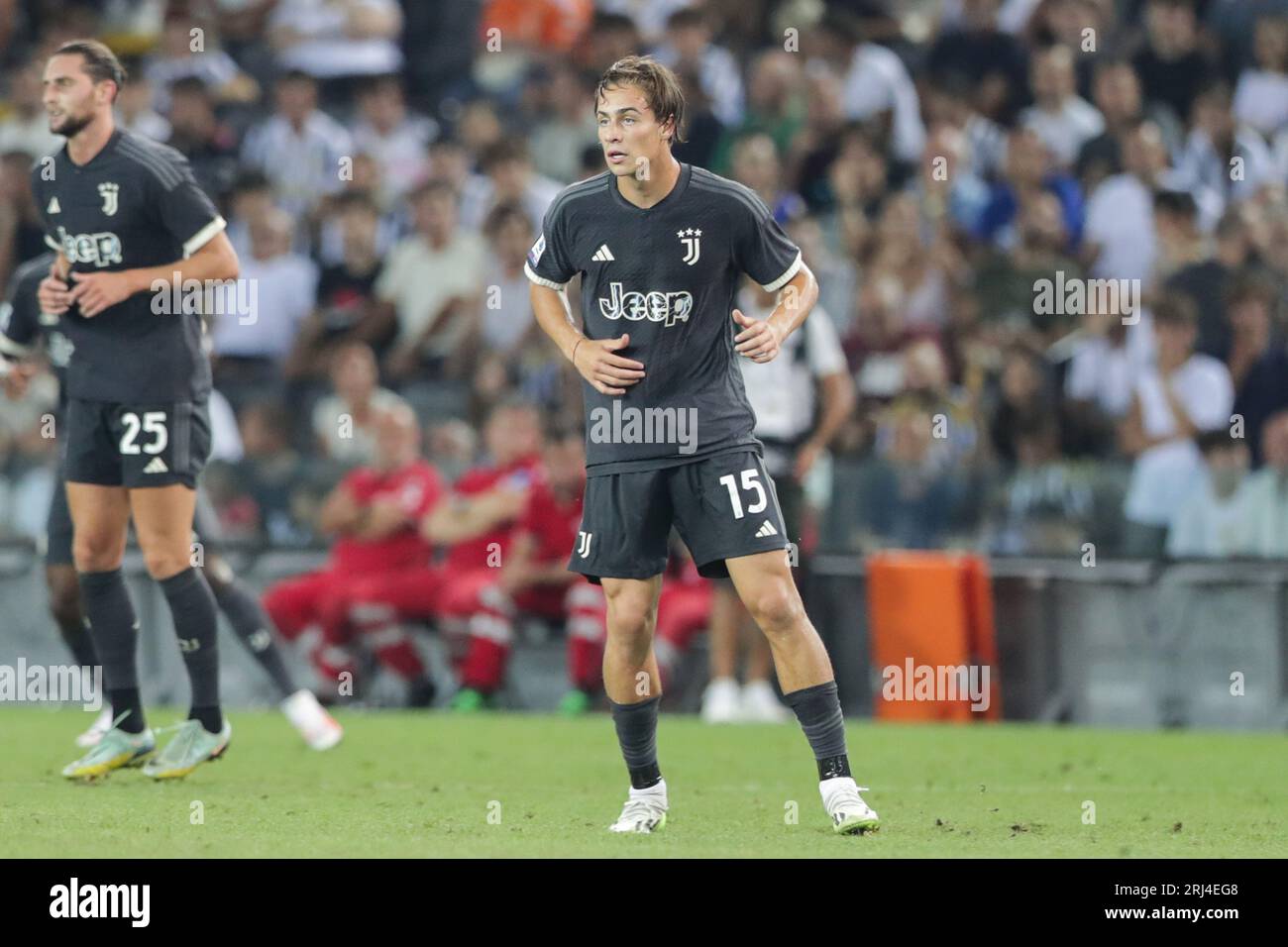 Kenan Yildiz of Juventus FC in action during the Serie A football match  between Atalanta BC and Juventus FC Stock Photo - Alamy