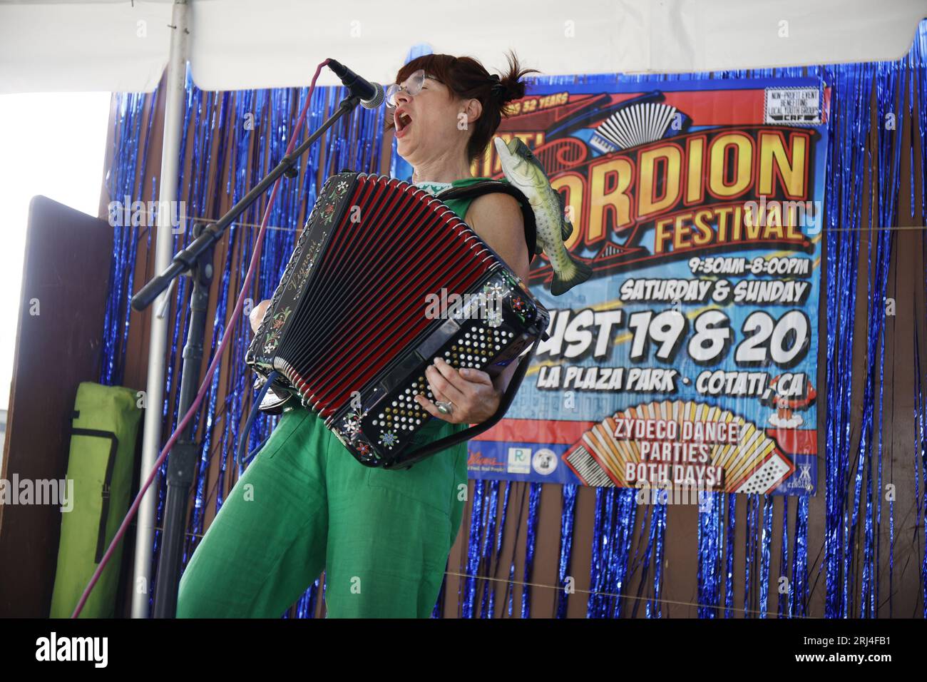 Cotati, California, USA. 20th Aug, 2023. Songstress “Jet Black Pearl