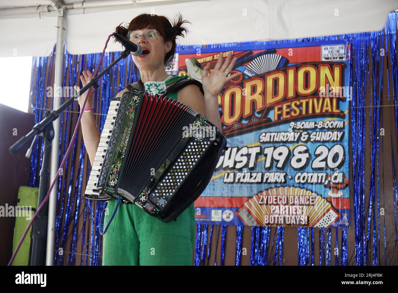 Cotati, California, USA. 20th Aug, 2023. Songstress “Jet Black Pearl