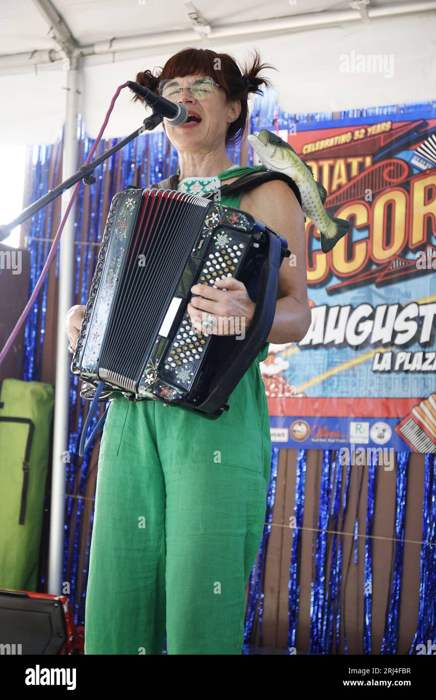 Cotati, California, USA. 20th Aug, 2023. Songstress “Jet Black Pearl