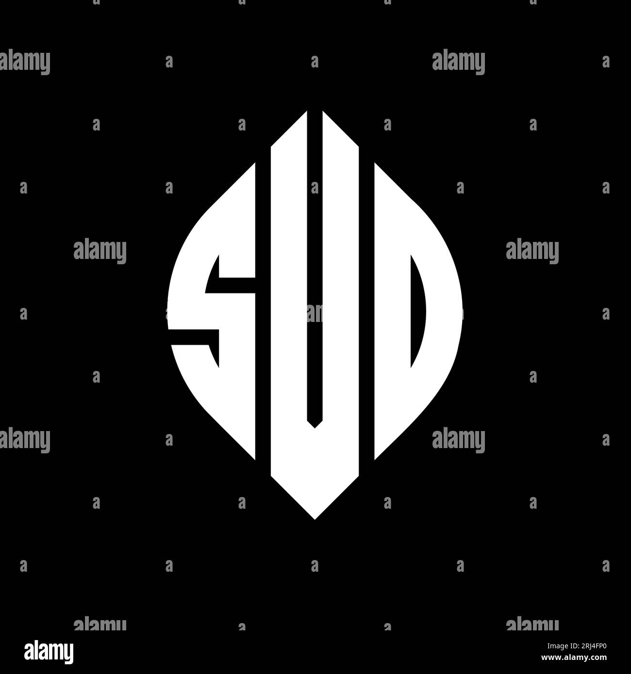 SVO circle letter logo design with circle and ellipse shape. SVO ...