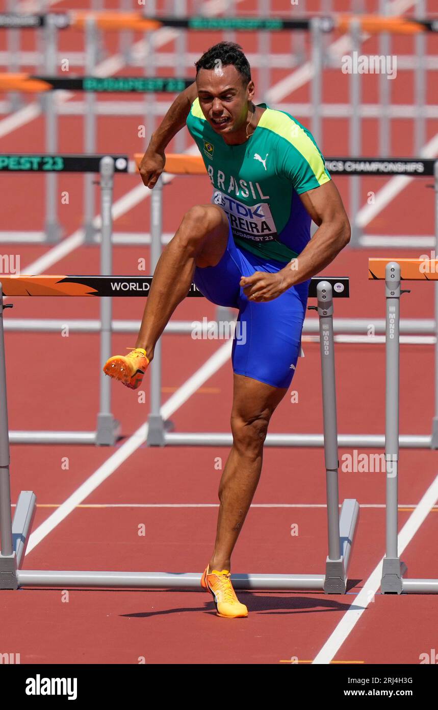 Budapest,HUN,  20 Aug 2023  Rafael Pereira (BRA) in action during the World Athletics Championships 2023 National Athletics Centre Budapest at National Athletics Centre Budapest Hungary on August 20 2023 Alamy Live News Stock Photo