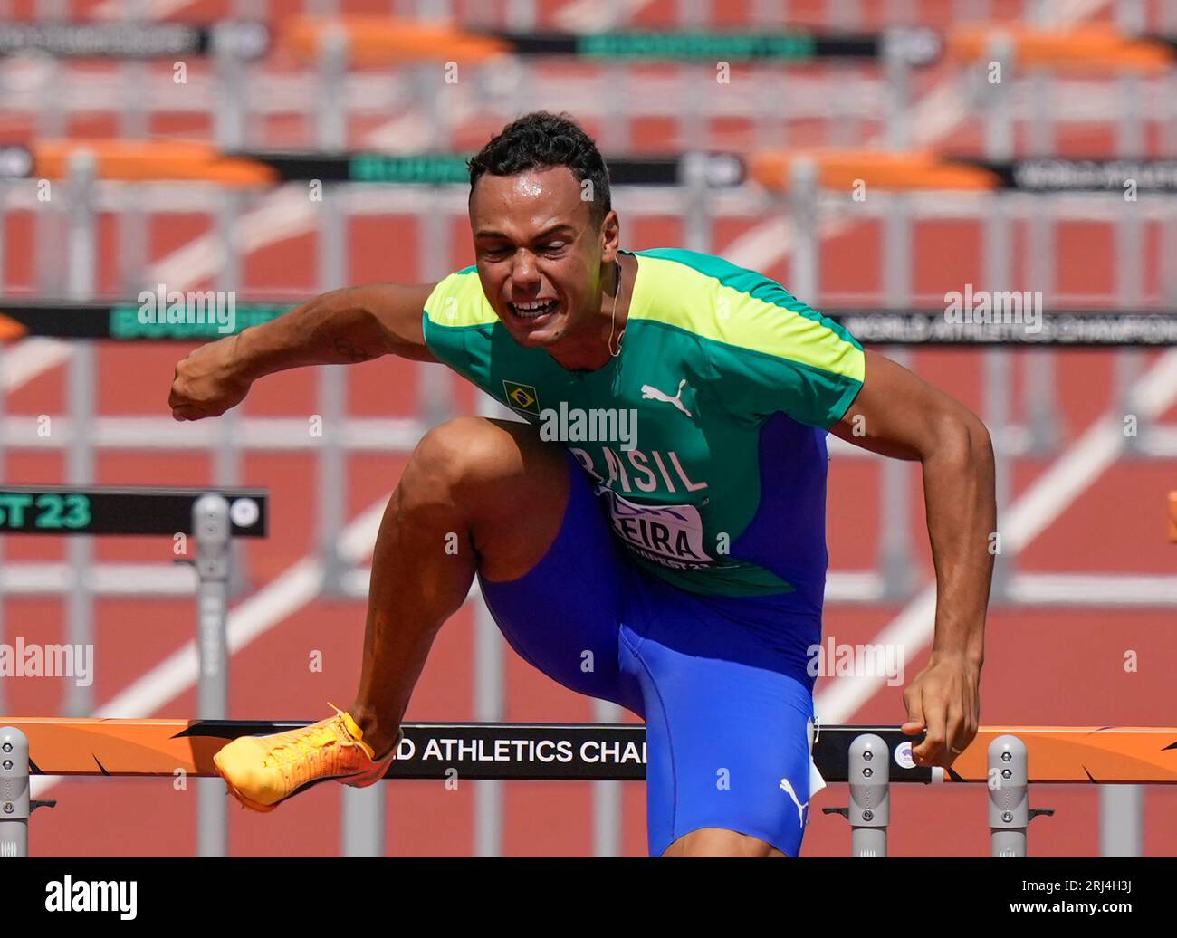 Budapest,HUN,  20 Aug 2023  Rafael Pereira (BRA) in action during the World Athletics Championships 2023 National Athletics Centre Budapest at National Athletics Centre Budapest Hungary on August 20 2023 Alamy Live News Stock Photo