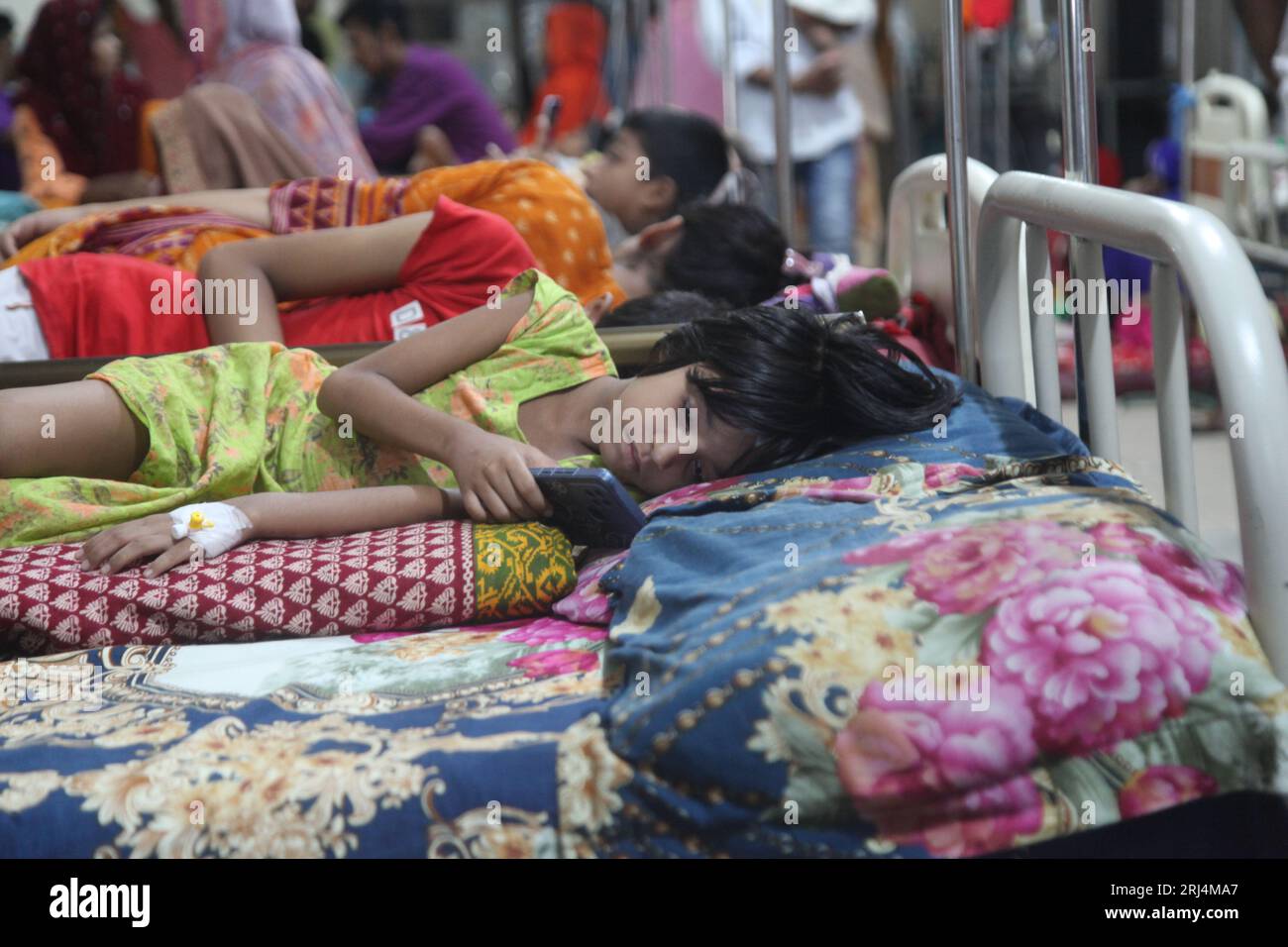 Dhaka Bangladesh 18 August 2023.Bangladeshi Child Dengue Patients Are ...