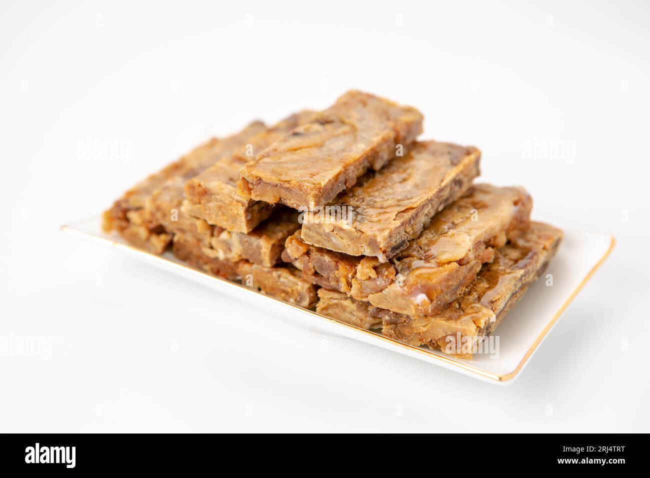 Crispy deep Fried Pork Lard Stock Photo Alamy