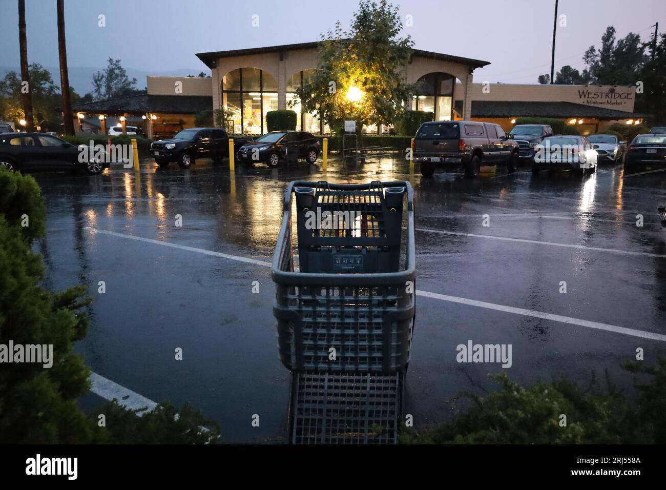 Ojai, California, U.S.A. 20th Aug, 2023. Westridge Market Grocery store