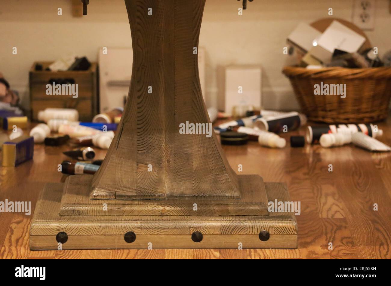 Ojai, California, U.S.A. 20th Aug, 2023. Debris on the floor of a gift