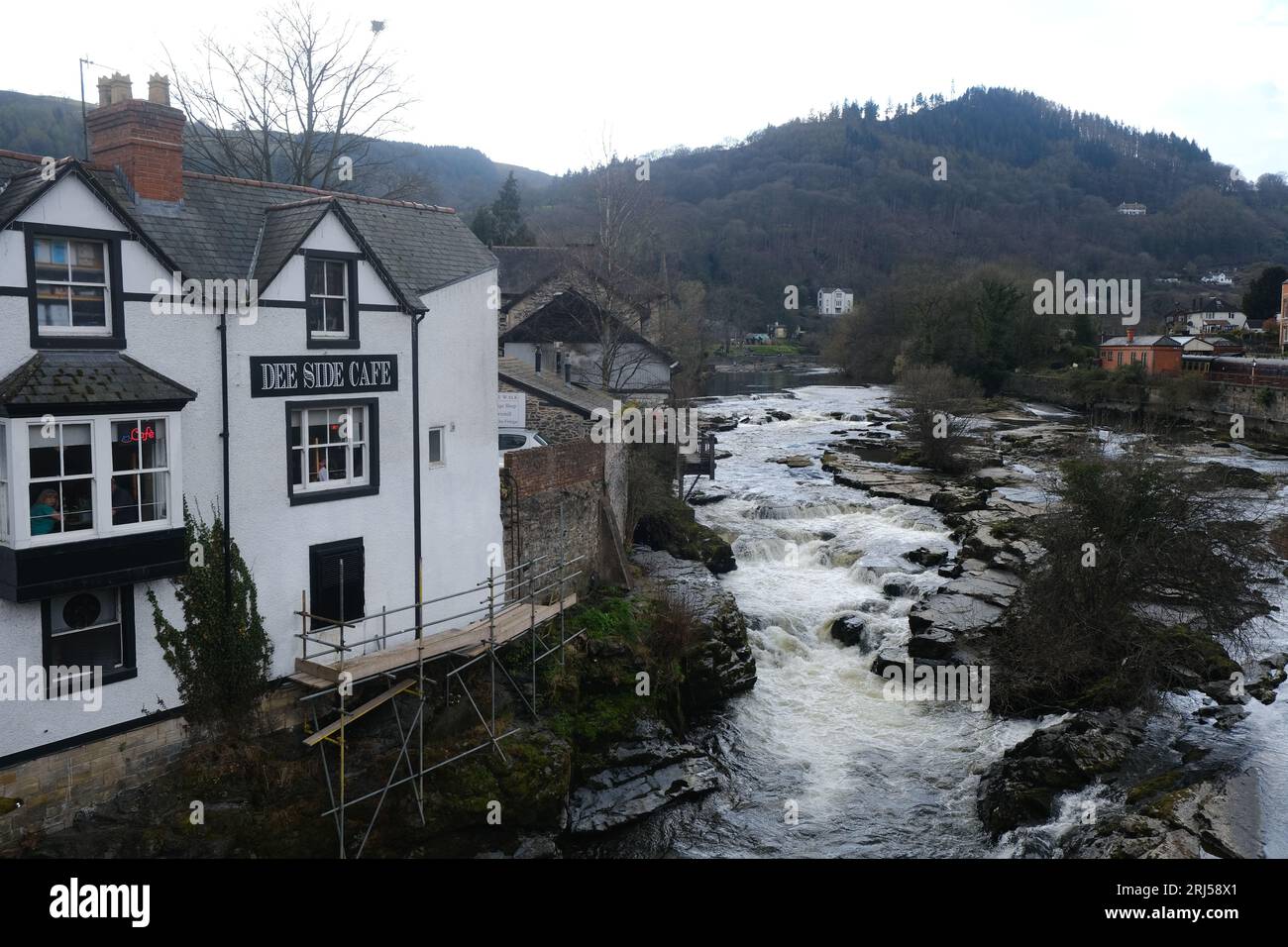 Pontyglasier Rivers Navigable aqueduct hi-res stock photography and images - Alamy