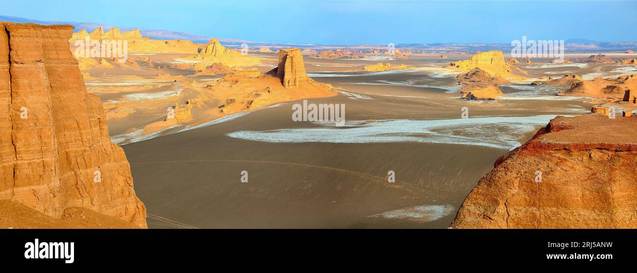 The Kaluts Region Of The Lut Desert The Hottest Place On Earth Iran 