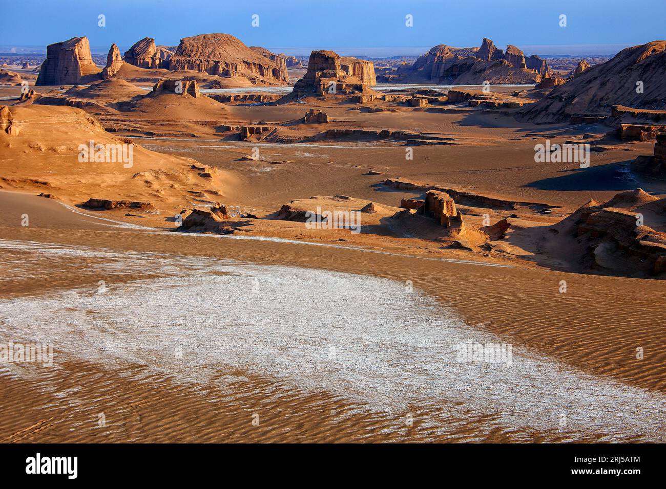 The Kaluts Region Of The Lut Desert The Hottest Place On Earth Iran 