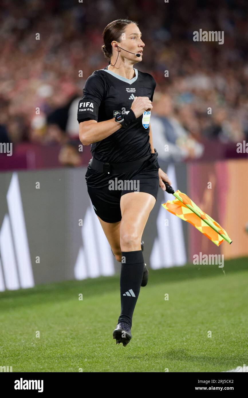 Sydney, Australia. 20th Aug, 2023. Assistant referee, Kathryn Nesbitt ...