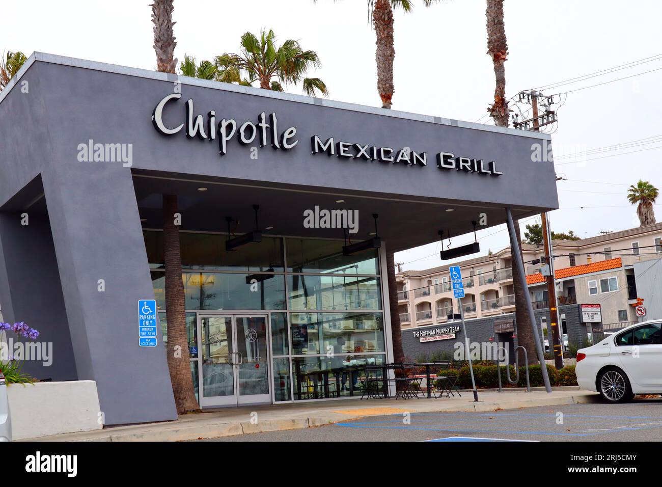 Chiptole Mexican Grill Restaurant Stock Photo