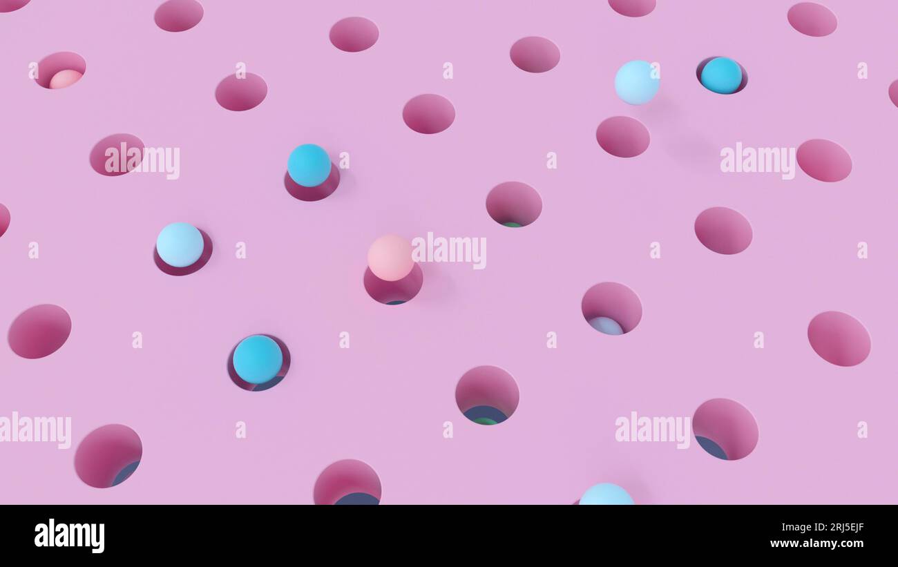 Looping 3d animation abstract minimalist hi-res stock photography and ...