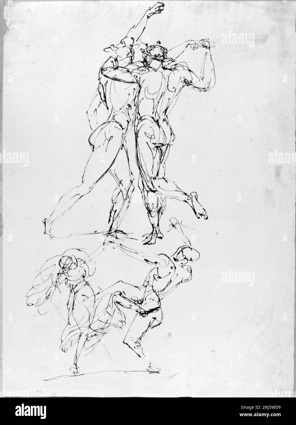 Figurstudie by Johan Tobias Sergel Stock Photo Alamy