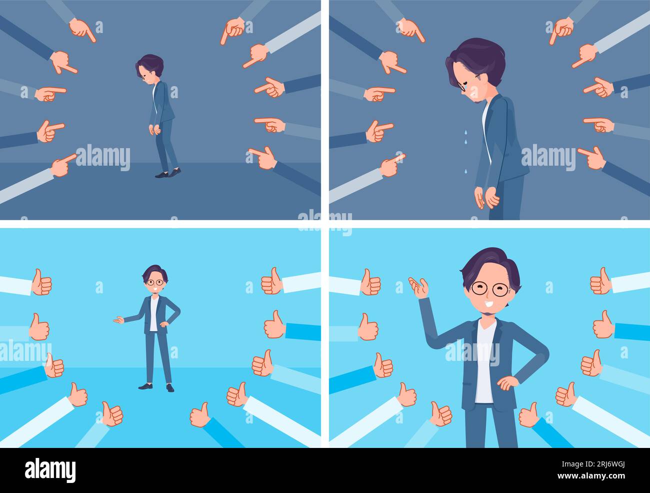 Man young 20s suit Stock Vector Images - Alamy
